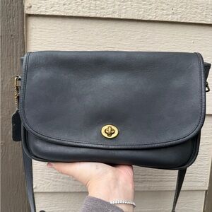 Vintage Coach City Bag 9790 in Blavy
